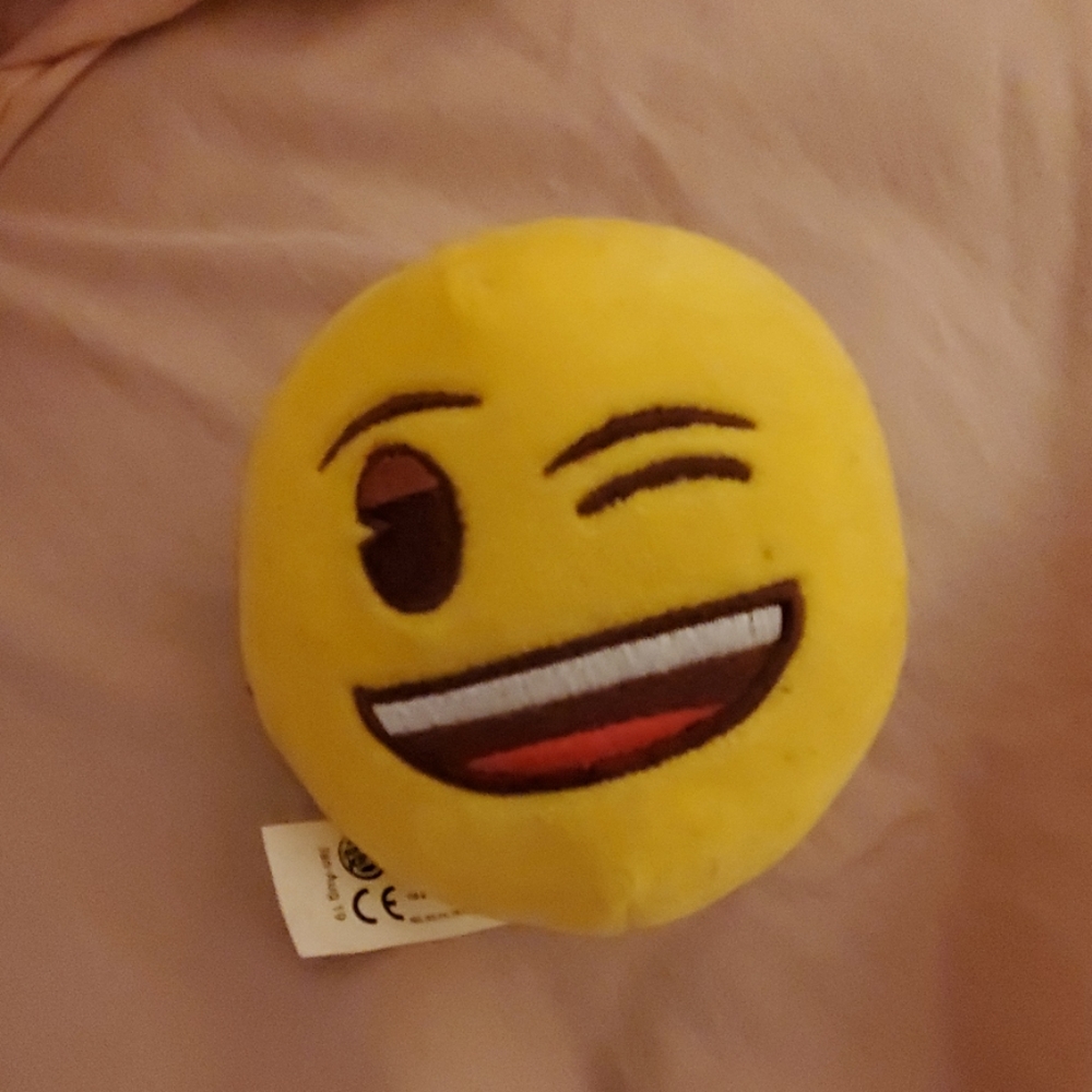 Super cute emoji pillow